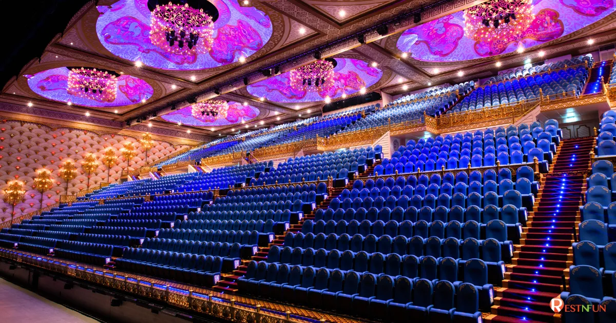 seating zone at carnival magic phuket